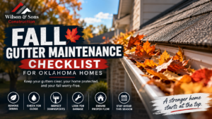 fall gutter checklist